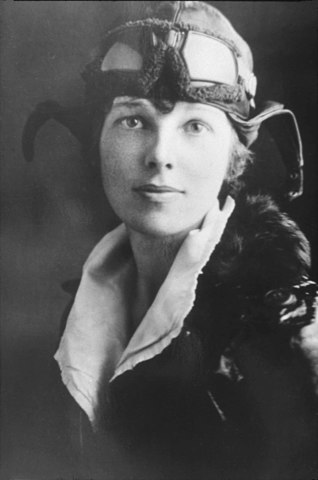 Amelia Earhart was one of the best female speakers in history
