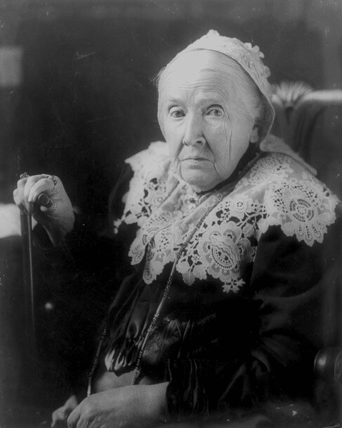 Julia Ward Howe in 1909. After her husband’s death in 1876, Julia was free to forge a new identity.